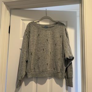 Neely lightning bolt pullover